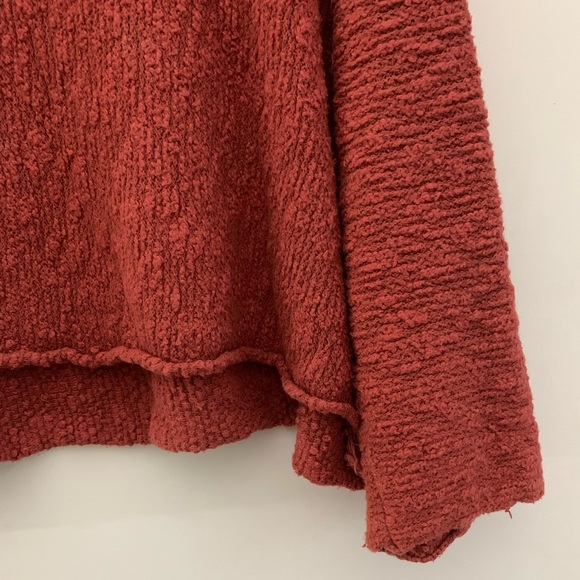 Free People Oversized Knit Turtleneck Sweater - Picture 4 of 6